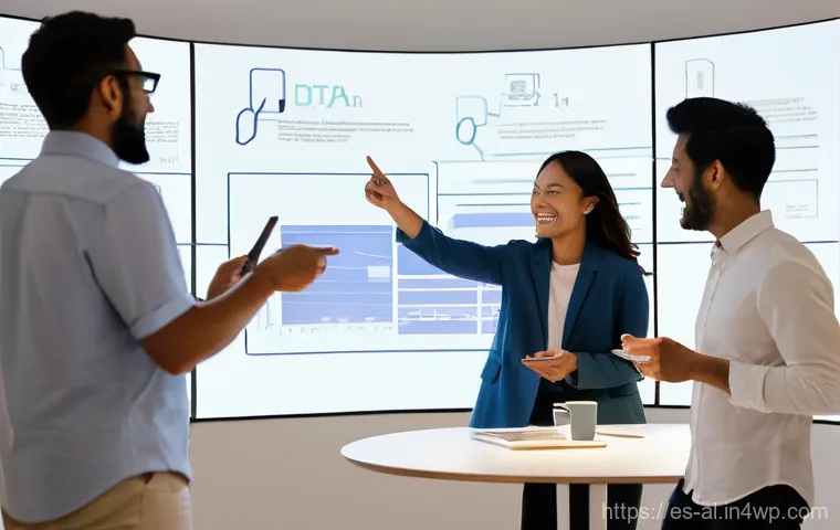 코크리에이션에서의 고객 참여의 중요성 - **Prompt 1: The Collaborative Ideation Hub**
"A vibrant and modern co-working space filled with ...